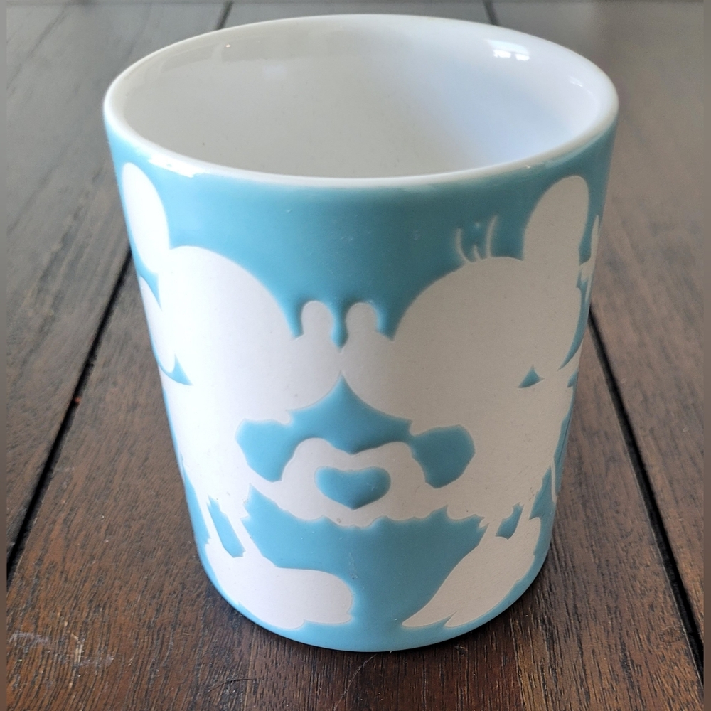 Mickey & Maine Powder Blue Mug Heart Shaped Hands